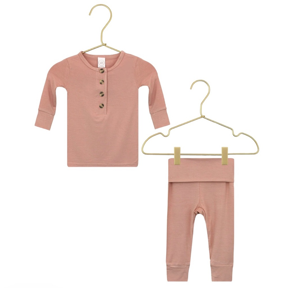 Lou Lou & Company “Blakely” top and bottoms, 0-3 month.